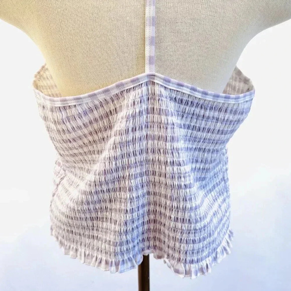 NWT SO GOODS FOR LIFE Juniors Sleeveless Straps Pullover Shirred Purple Top XXL - Picture 3 of 13